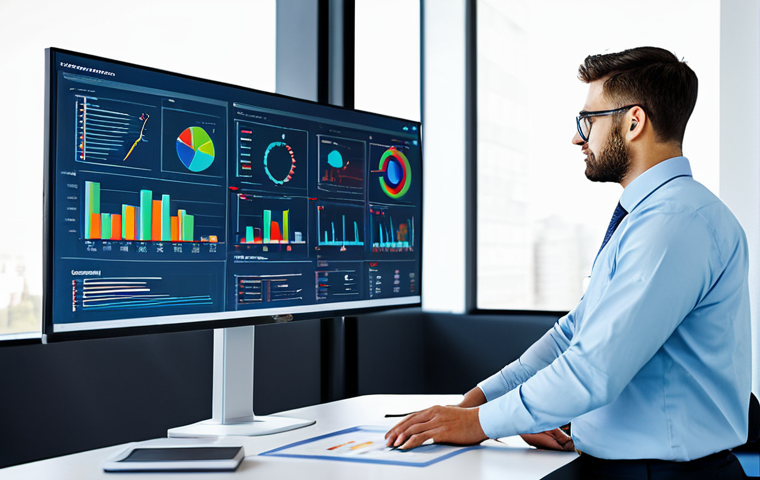**
"A professional data analyst, fully clothed in appropriate business attire, examining graphs and charts on a large monitor displaying consumer trends. Background: A modern, brightly lit office filled with collaborative team members. Safe for work, professional setting, perfect anatomy, correct proportions, natural pose."
**
