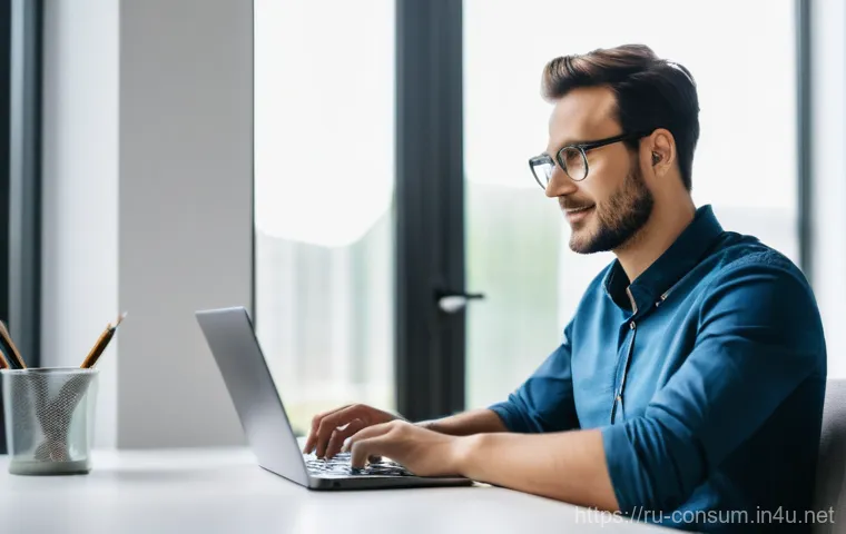 소비자 행동 데이터와 AI 기술 활용 사례 - **Prompt:** A vast, immaculate, and brightly lit high-tech warehouse. The scene is dominated by adva...