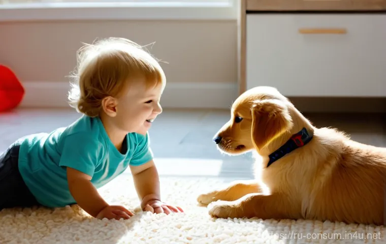 소비자중심 경영 도입 가이드 - **Collaborative team in a modern office.**
    A diverse group of four young professionals (two men ...