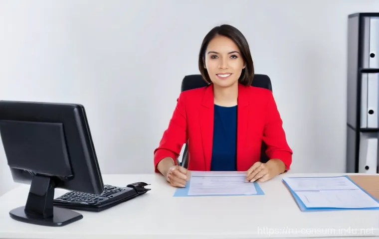 소비자 불만 처리와 문제 해결 사례 - **Prompt:** "A young adult, dressed in casual yet modest attire (like a long-sleeved shirt and jeans...