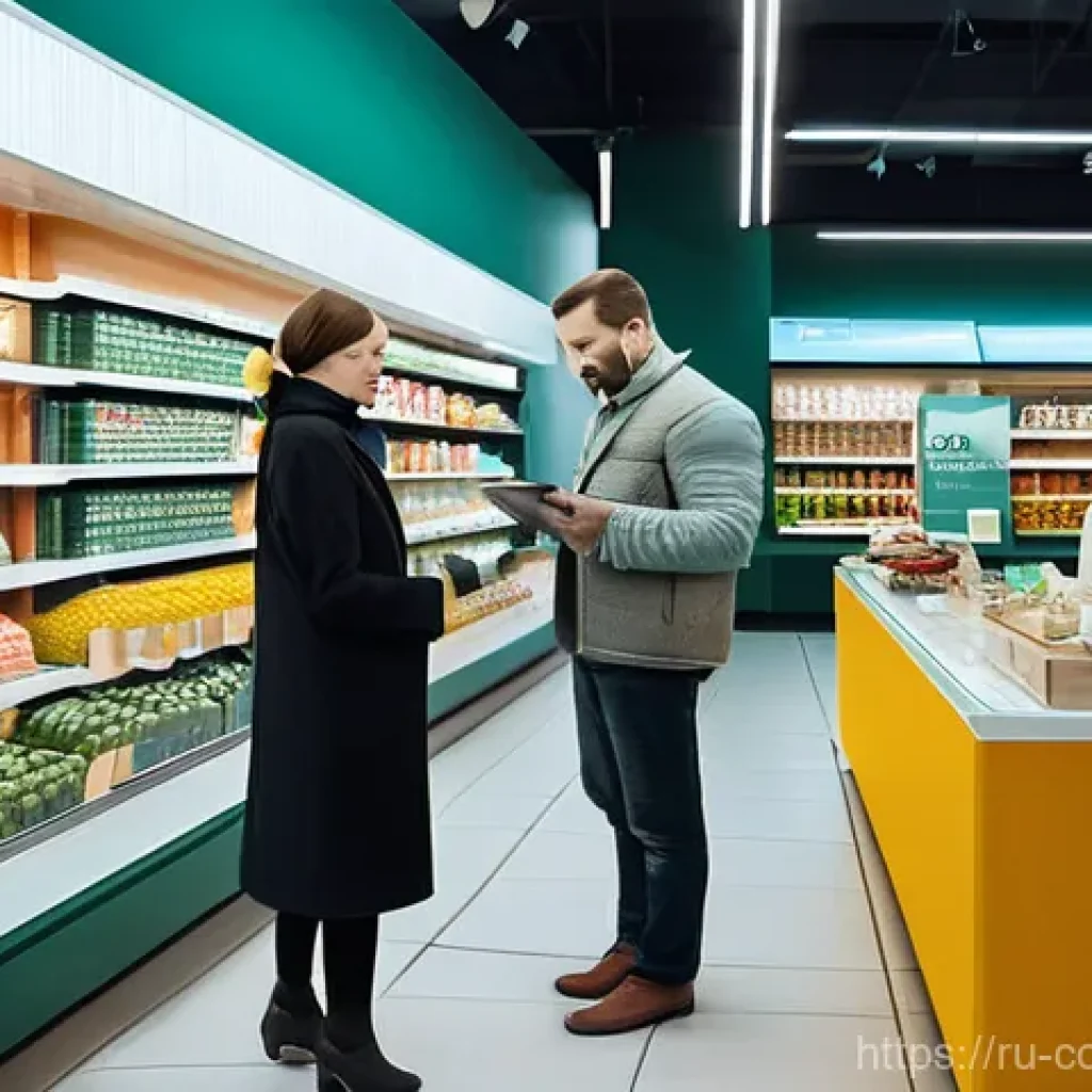 소비자중심 경영으로 변화한 비즈니스 사례 - **Prompt 1: The Evolution of Customer Interaction in Retail**
    "A split image, depicting two cont...