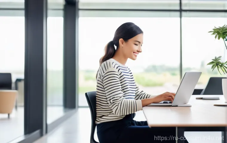 소비자 행동 데이터를 활용한 글로벌 성공 사례 연구와 분석 - **Prompt 1: Intuitive Digital Experience**
    A young adult (20s-30s), appearing focused and conten...