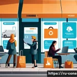소비자 보호 관련 주요 연구와 학문적 기여 사례 - A modern digital marketplace scene illustrating consumer protection in e-commerce: a diverse group o...